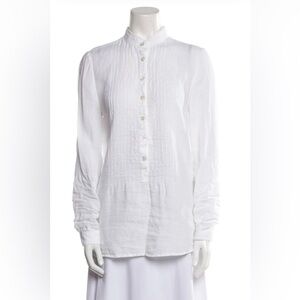 White Button-Up Shirt
